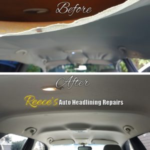 Ford Territory wagon headlining repair roof lining fix